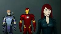 Click to watch 'The Hawk and the Spider...' (popup) Iron Man